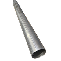57mm (2 1/4") - Outside Diameter - Aluminised Tube - 1.6mm Thickness - 3m Length