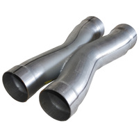 Kiss Pipe 2 1/2" (63mm) - Mild Steel with flared ends