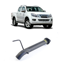 Isuzu DMAX - 3.0Lt TD - 2012-2021 - 2 1/2" - Rear Eliminator Pipe
