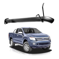 Ford Ranger PX - 3.2L / 2.2L TD - 2 1/2" - 2011-2016 - Rear Eliminator Pipe