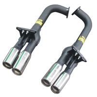 VE, VF V6/V8 2.5" Sedan/Wagon Rear Tail Pipes with Quad chrome tips