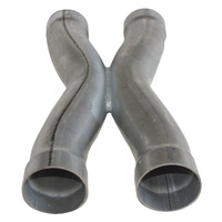 Kiss Pipe 3" (76mm) - Mild Steel with flared ends