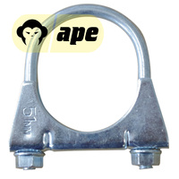 51mm (for 1 3/4" or 1 7/8" Tube) U-Bolt Exhaust System Clamp Zinc Plated