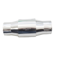 3" Ceramic 400CPSI - Oval Catalytic Converter with Stainless Steel Body