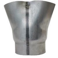 Collector Cone - Twin 3" to Single 3.5" - Mild Steel