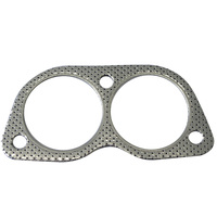 3 Bolt - Twin 2 1/2" Exhaust Gasket - BHC-88/142mm - (Ford V8) - FDG030