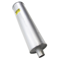 Truck Muffler/ Exhaust  6" Round 24" Long 2" ID CC - Baffled