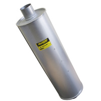 Truck Muffler/ Exhaust  7" Round 24" Long 2.25" ID CC - Baffled