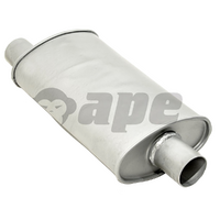  8" X 4" X 14" Long 2 1/4" ID Offset/Centre - Straight Through