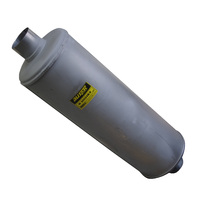 Truck Muffler/ Exhaust  8" Round 24" Long 3" ID CC - Baffled