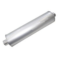 Truck Muffler/ Exhaust  6" Round 30" Long 3" ID - Straight through (Chambered)
