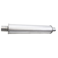  3 1/2" Round X 20" Long 2 1/4" ID CC - Straight Through Chambered