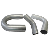  76mm - 3" Aluminised Mild Steel (ACMS) Mandrel Bends 45 90 180