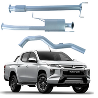 Mitsubishi Triton MQ/MR - Dual Cab Ute - 03/2015 On - 3" - 409SS - DPF Back 