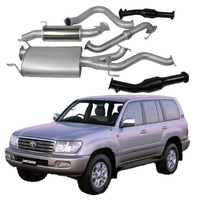 Toyota Landcruiser - 100 Series - Wagon - 1998-10/2005 - 4.7L - 2.5"-3" - 409SS with Extractors