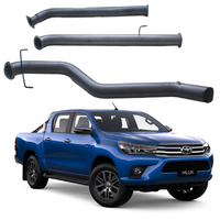 Toyota Hilux - GUN126R - 3.5" - 2015 On - 409SS - DPF Back