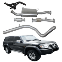 Nissan Patrol - Y61 GU Wagon - 1997-2007 - 4.5L - 2.5" - 409SS with Extractors