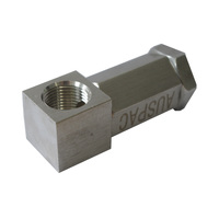 O2 Oxygen Sensor Spacer Adapter CEL Fix Eliminator M18x1.5 Threaded Extender 90 Degrees