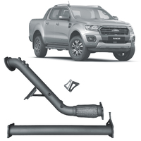 Ford Ranger 3.2L (07/2016 - 05/2022) - 4" DPF Back Exhaust with Muffler Delete