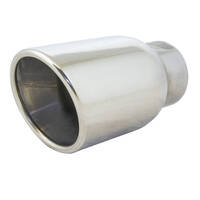  76mm (3") In, 3 1/2" Out 6 1/2", Long, Inner Cone, 304SS 