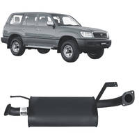 Toyota Landcruiser 105 Series Wagon 4.2L 1HZ & 4.5L FZ (03/1998 - 10/2007) - Centre Muffler