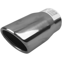  51mm (2") In, 2 1/8" Out, 6" Long, Angle Cut Rolled in, 304ss