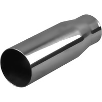  51mm (2") In, 2 1/2" Out, 6" Long, Straight Cut, 304ss