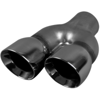  63mm (2 1/2"), Twin 3" Out, 304ss - Right