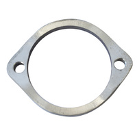 89mm (3 1/2") 304 Stainless Steel 3 Bolt Flange Plate - 99mm