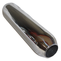  3 1/2" Round X 15" Long, 2" Diameter Perforated (304 Stainless)