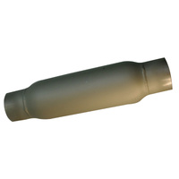  3 1/2" Round X 10" Long, 2.25" ID - Louvered